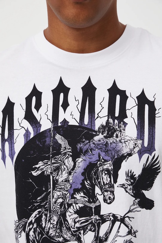 T-shirt bawełniany męski z kolekcji Lands of Legends – Asgard RW25-TSM258