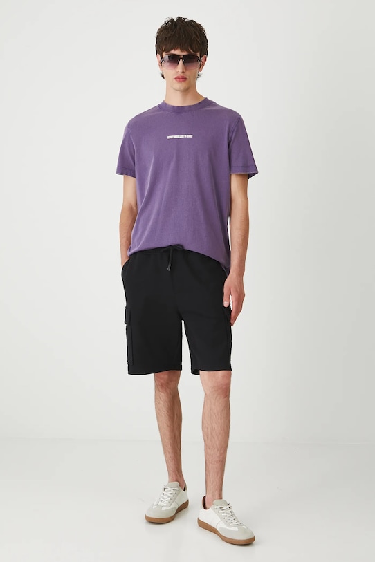 Abbigliamento Medicine t-shirt in cotone RW25-TSM259 violetto