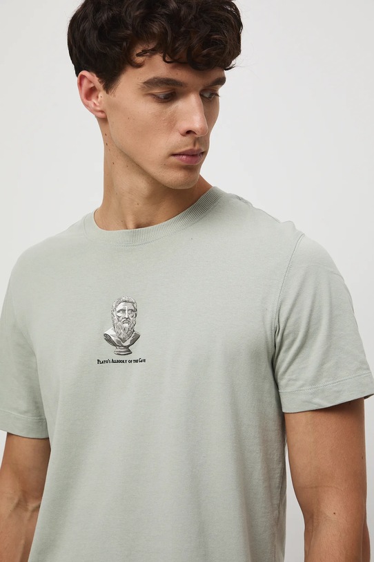 Medicine t-shirt bawełniany RW25-TSM351 zielony