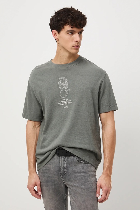 Medicine t-shirt bawełniany RW25-TSM354 zielony RW25