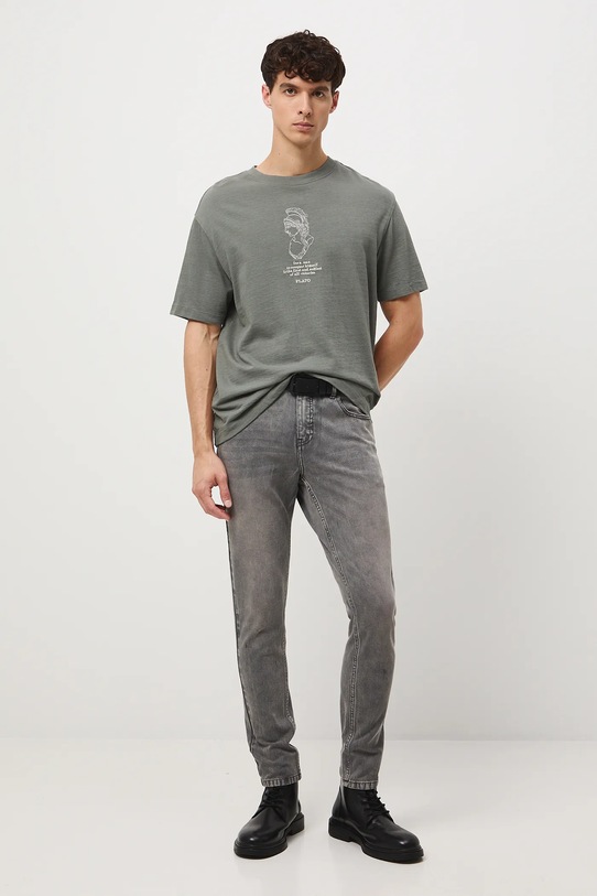 Odzież Medicine t-shirt bawełniany RW25-TSM354 zielony