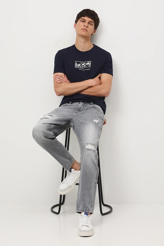 Medicine t-shirt bawełniany RW25-TSM450 granatowy RW25