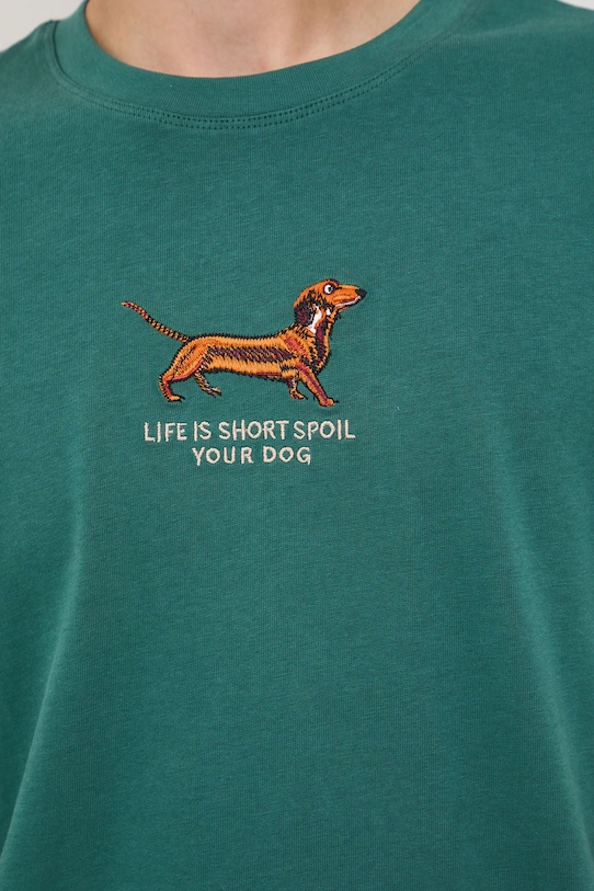 T-shirt bawełniany męski z okazji Dnia Psa – Zofia Różycka x Medicine RW25-TSM452