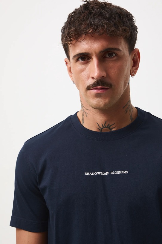 Medicine t-shirt bawełniany granatowy RW25-TSM504
