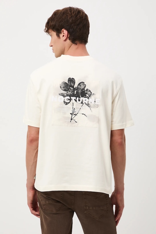 Odzież Medicine t-shirt bawełniany RW25-TSM506 beżowy