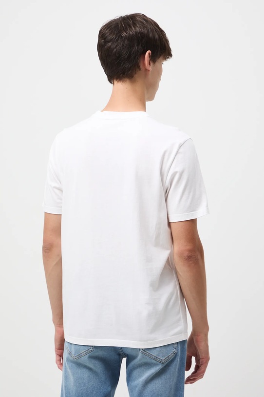 T-shirt bawełniany męski z kolekcji Tajemniczy Świat Medicine beżowy RW25-TSM557