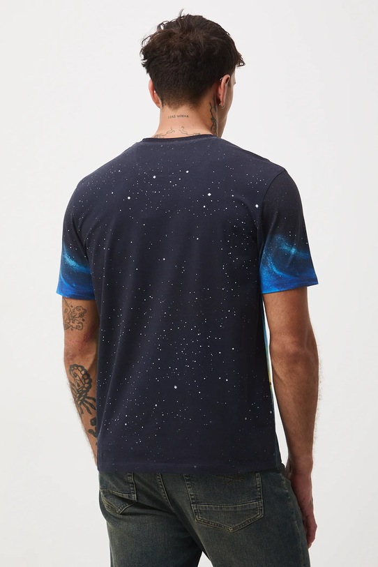 T-shirt bawełniany męski z elastanem z kolekcji Tajemniczy Świat Medicine multicolor RW25-TSM560