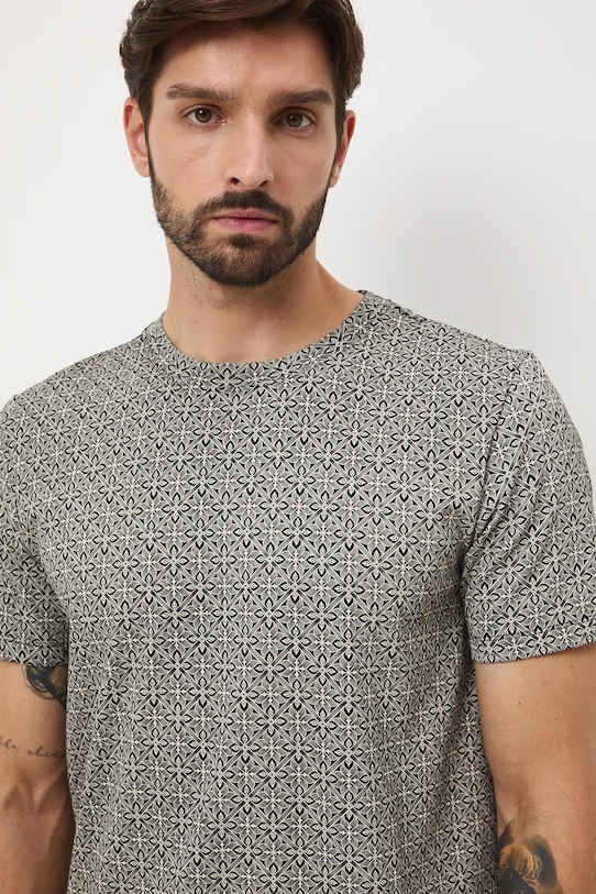 Бавовняна футболка Medicine чорний RW25-TSM600