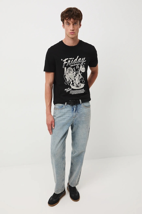 Medicine tricou din bumbac RW25-TSM603 negru RW25