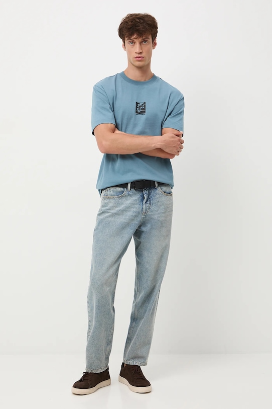 Medicine tricou din bumbac RW25-TSM607 albastru RW25