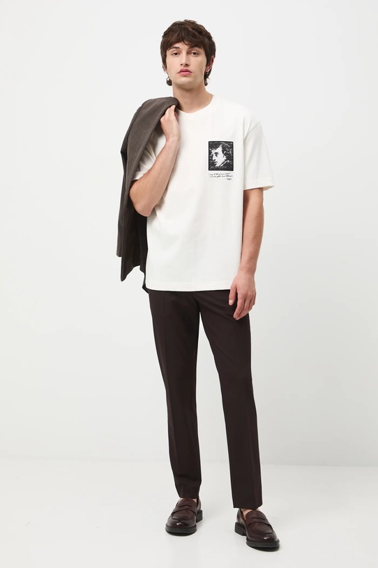 Medicine tricou din bumbac RW25-TSM702 bej RW25