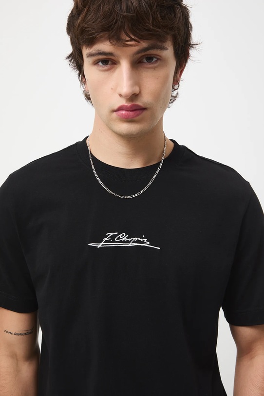 Medicine t-shirt bawełniany RW25-TSM703 czarny