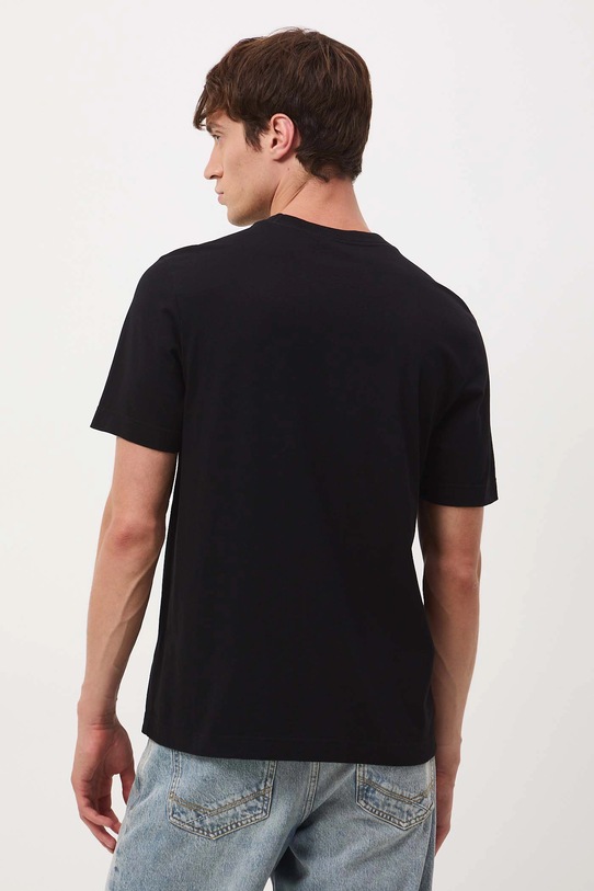 T-shirt bawełniany męski z kolekcji Narodowy Instytut Fryderyka Chopina x Medicine czarny RW25-TSM754