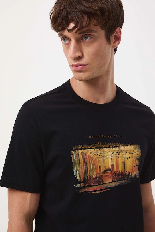 Medicine tricou din bumbac RW25-TSM754 negru