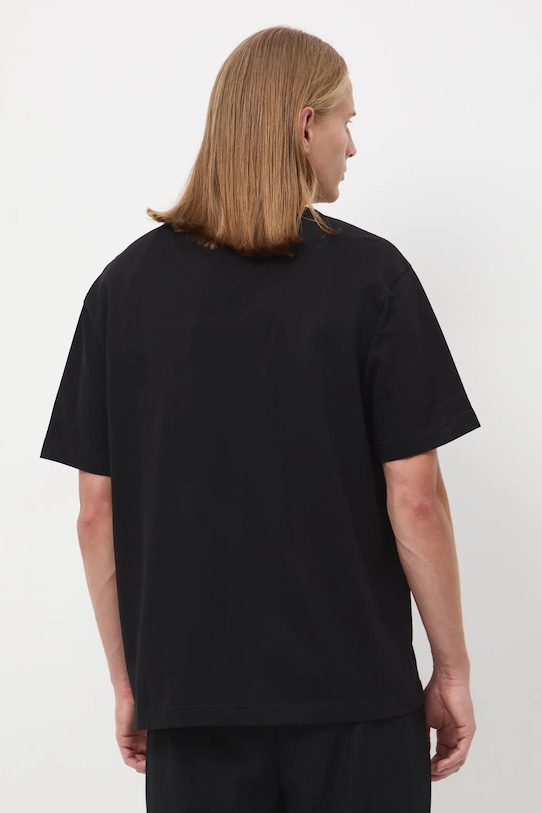 Bavlnené tričko pánske Kráľovská kolekcia čierna RW25-TSM851