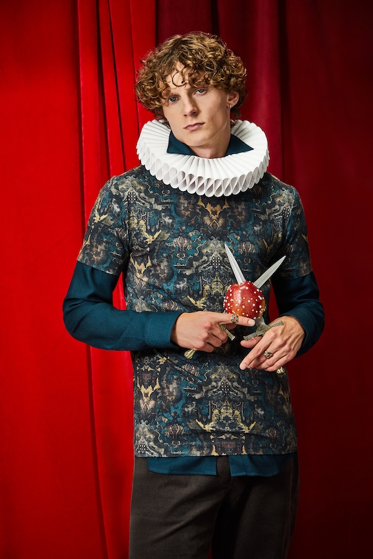 Tričko pánske Kráľovská kolekcia RW25-TSM853 viacfarebná RW25