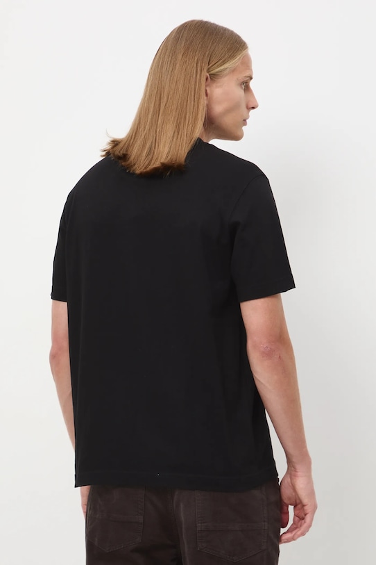 Bavlnené tričko pánske Kráľovská kolekcia čierna RW25-TSM857