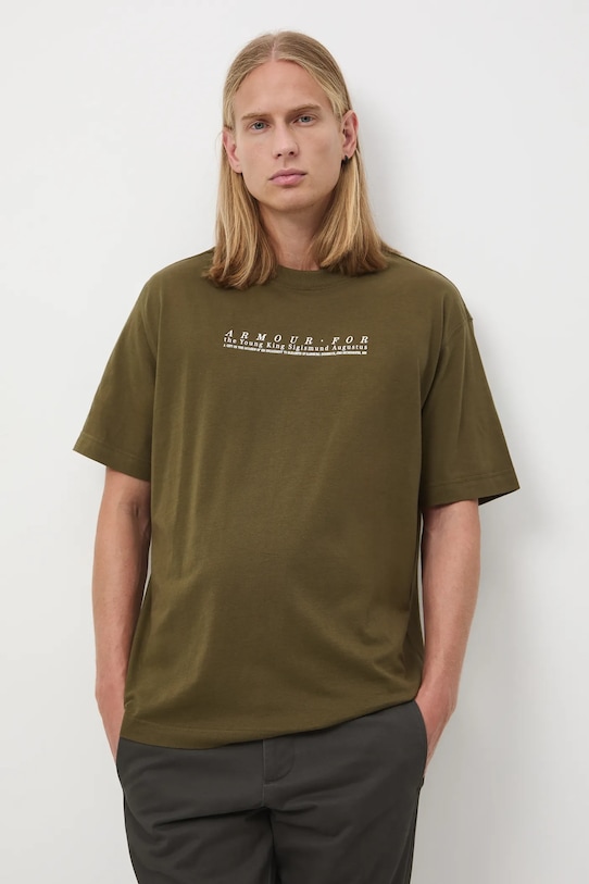 Medicine tricou din bumbac verde RW25-TSM859