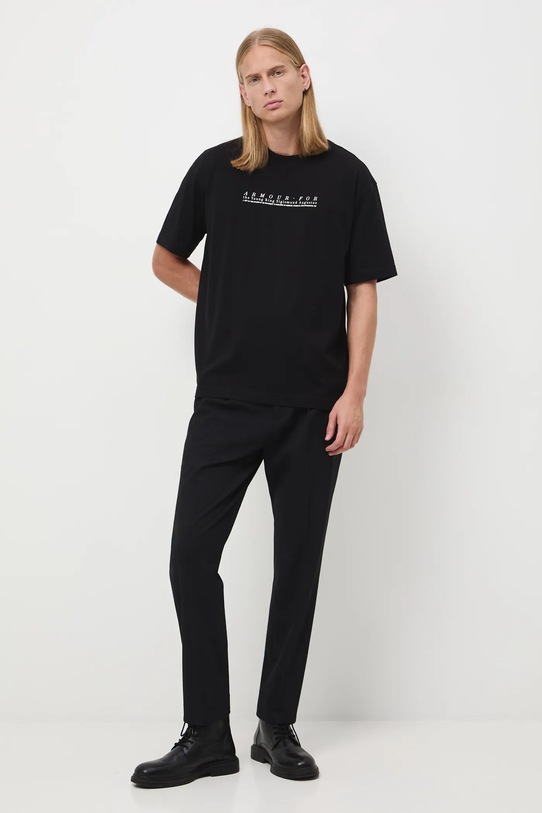 Odzież Medicine t-shirt bawełniany RW25-TSM859 czarny
