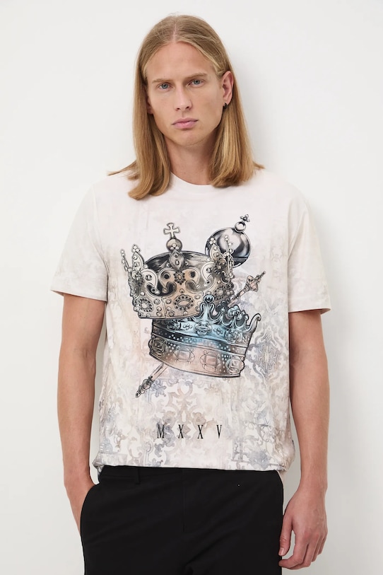 Tričko Medicine RW25-TSM860 béžová