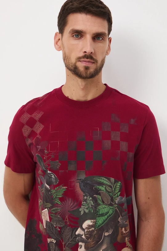 Medicine t-shirt bawełniany czerwony RW25-TSM901