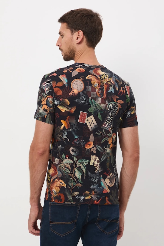 Odzież Medicine t-shirt RW25-TSM902 czarny