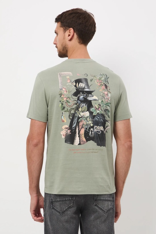Medicine t-shirt bawełniany zielony RW25-TSM903