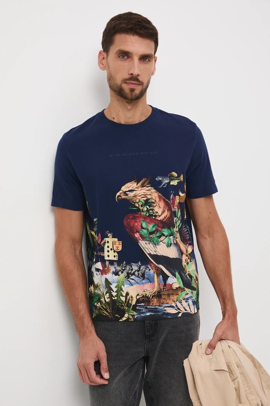 Medicine t-shirt bawełniany RW25-TSM907 granatowy RW25