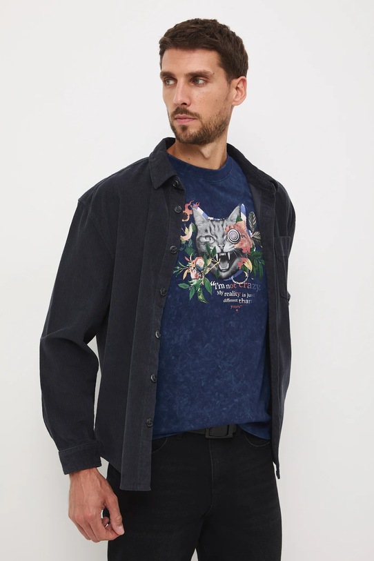 Medicine t-shirt bawełniany RW25-TSM908 granatowy RW25