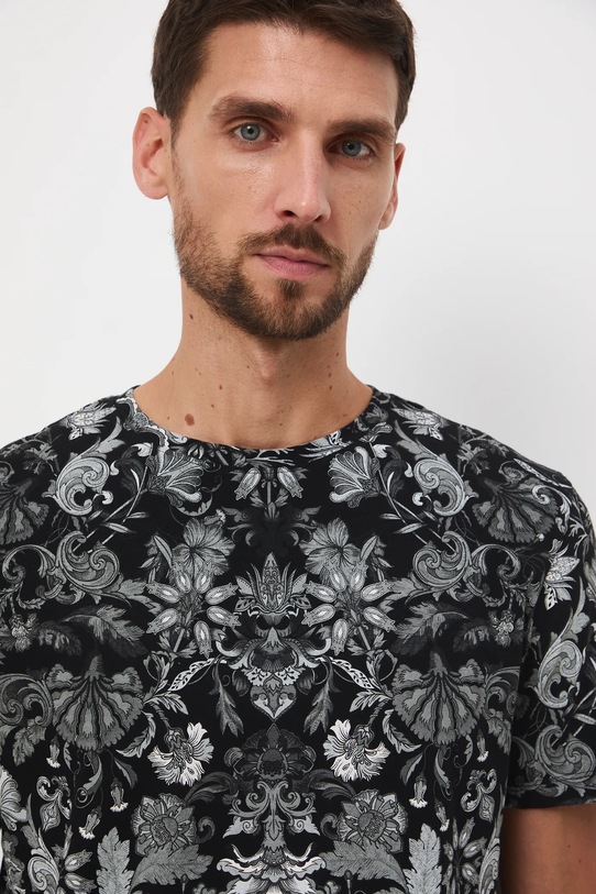 Medicine t-shirt bawełniany czarny RW25-TSMA02