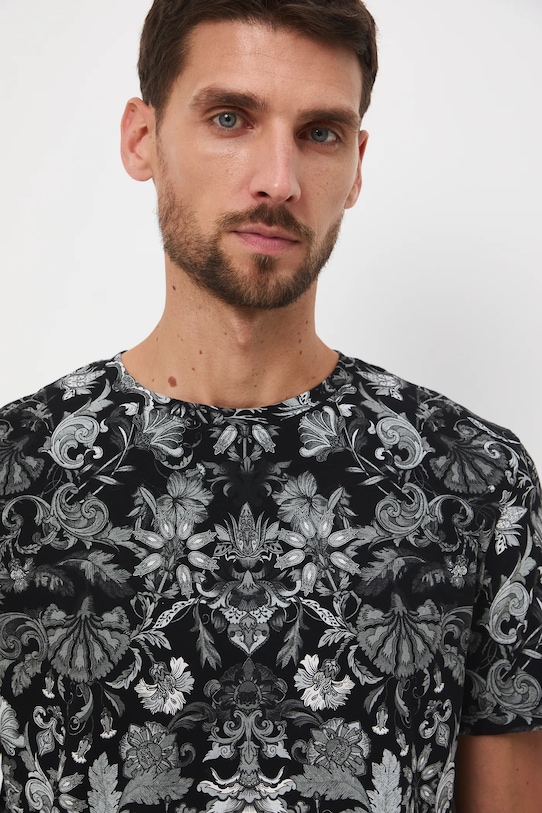 Medicine t-shirt bawełniany czarny RW25-TSMA02