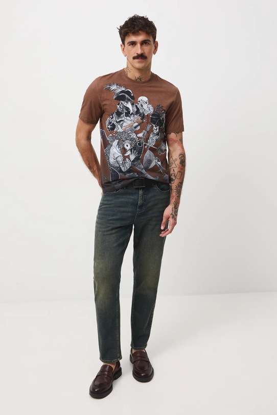 Medicine t-shirt RW25-TSMA12 brązowy RW25