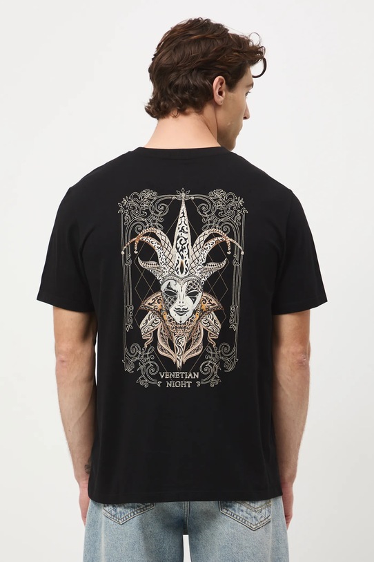 Odzież Medicine t-shirt bawełniany RW25-TSMA15 czarny
