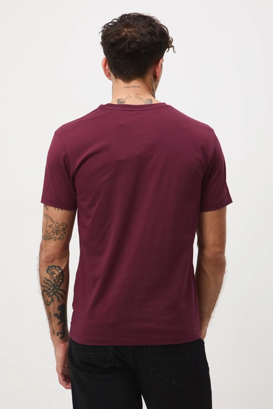 Odzież Medicine t-shirt RW25-TSMA35 bordowy