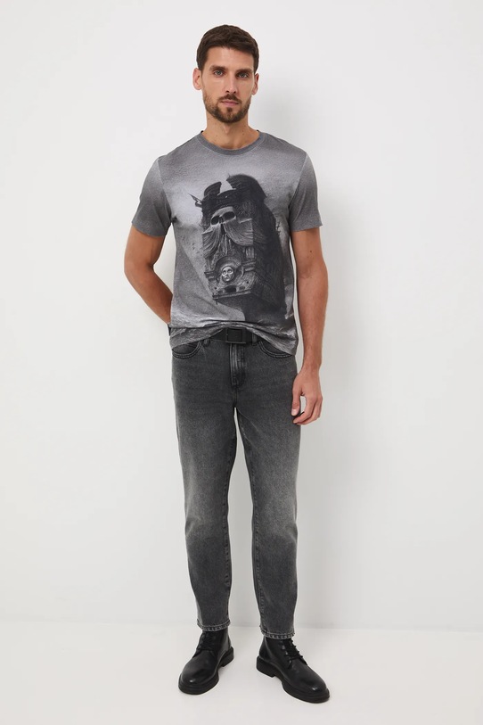 Odzież Medicine t-shirt RW25-TSMA50 szary