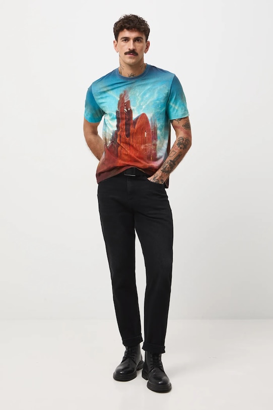 Medicine t-shirt elasztánnal többszínű RW25-TSMA58