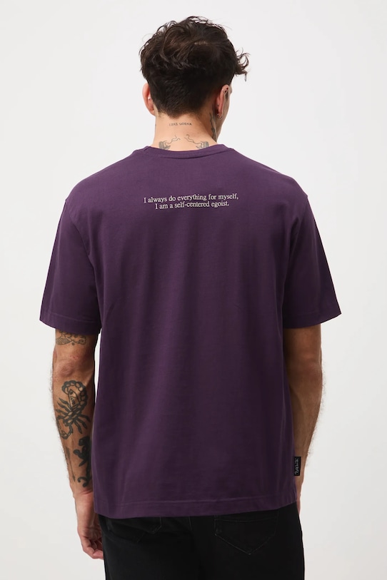 Abbigliamento Medicine t-shirt in cotone RW25-TSMA61 violetto