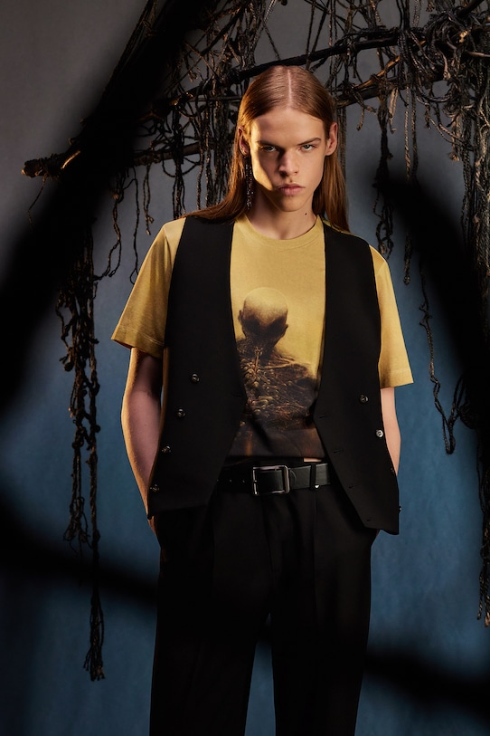 Majica kratkih rukava Medicine regular zlatna RW25-TSMA64