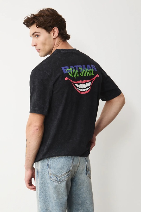 Medicine t-shirt bawełniany nadruk szary RW25-TSMA73