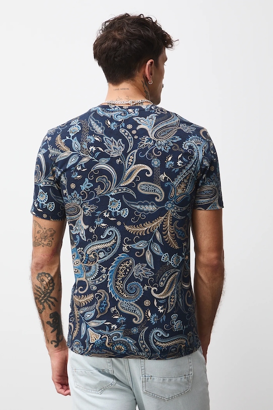 Odzież Medicine t-shirt bawełniany RW25-TSMB12 granatowy