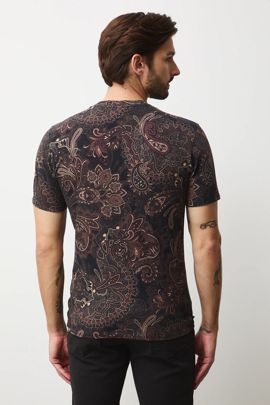 Odzież Medicine t-shirt bawełniany RW25-TSMB12 brązowy