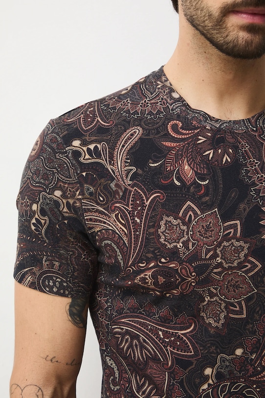 Medicine t-shirt bawełniany RW25-TSMB12 brązowy