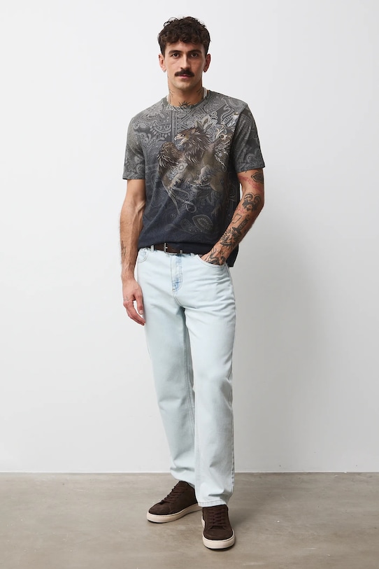 Medicine t-shirt RW25-TSMB14 brązowy RW25