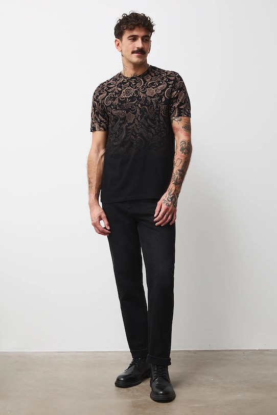 Medicine t-shirt bawełniany RW25-TSMB15 czarny RW25