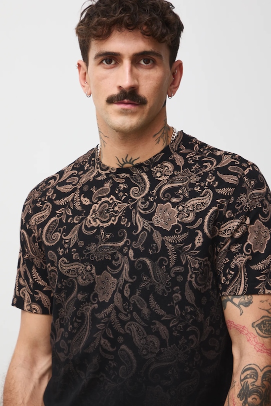 Medicine t-shirt bawełniany czarny RW25-TSMB15