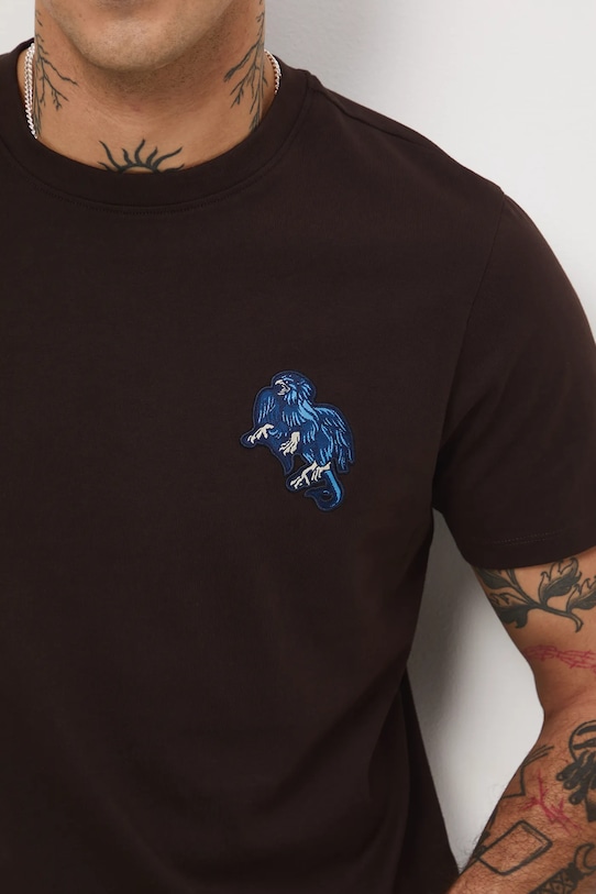 Medicine t-shirt bawełniany RW25-TSMB19 brązowy