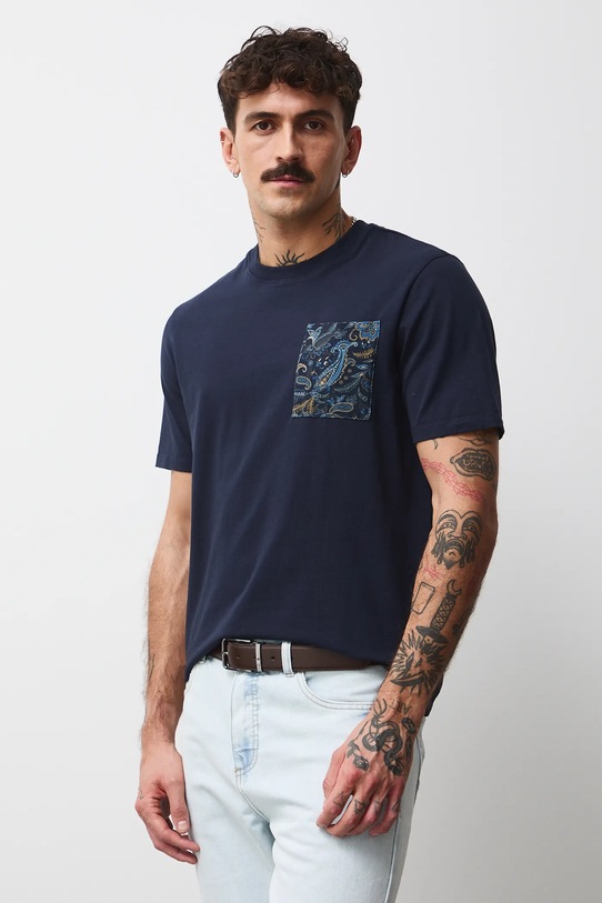 Medicine t-shirt z elastanem granatowy RW25-TSMB20