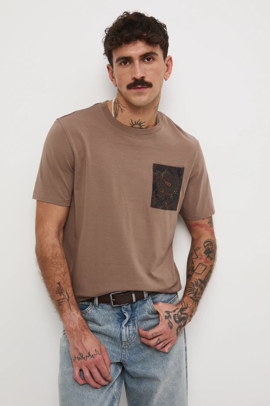 Medicine t-shirt RW25-TSMB20 brązowy RW25