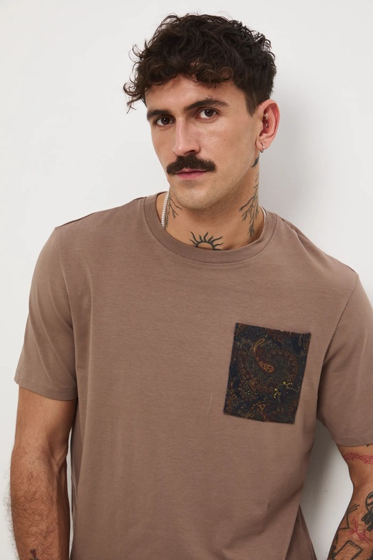 Medicine t-shirt brązowy RW25-TSMB20