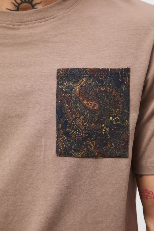 Medicine t-shirt RW25-TSMB20 brązowy